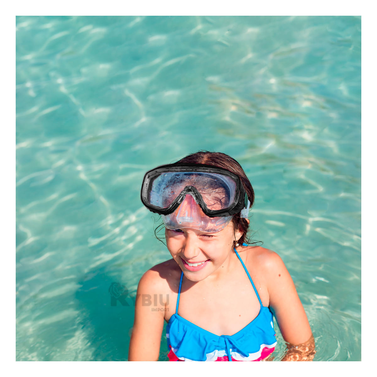 Anteojos para Natacion en Playa en Negro Y+Post-it Adhesivos