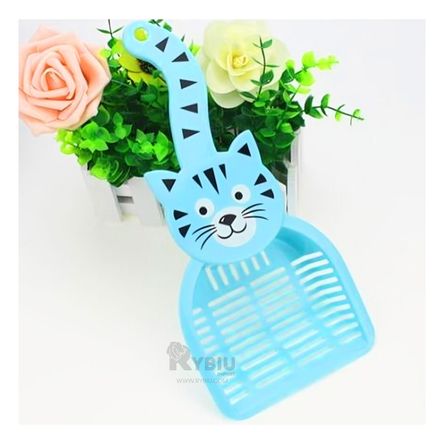 Pala Cernidora con Diseño Versatil para Gato en Color Azul Pala Cernidora con Diseño Versatil para Gato en Color Azul
