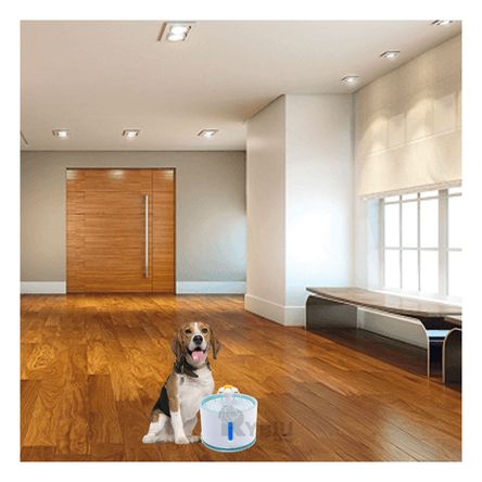 Fuente Estetica para Beber Blanco Celeste Y+Stickers Fuente Estetica para Beber Blanco Celeste Y+Stickers