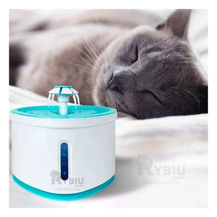 Fuente Moderna de Agua de Color Celeste Y+Regalo Stickers Fuente Moderna de Agua de Color Celeste Y+Regalo Stickers