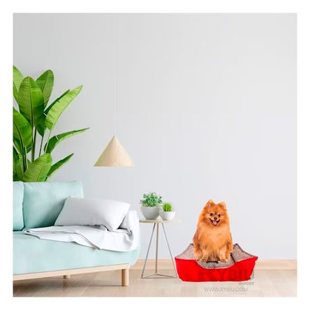 Cama Duradera para Perros en Talla S Rojo Y+Regalo Agendita Cama Duradera para Perros en Talla S Rojo Y+Regalo Agendita