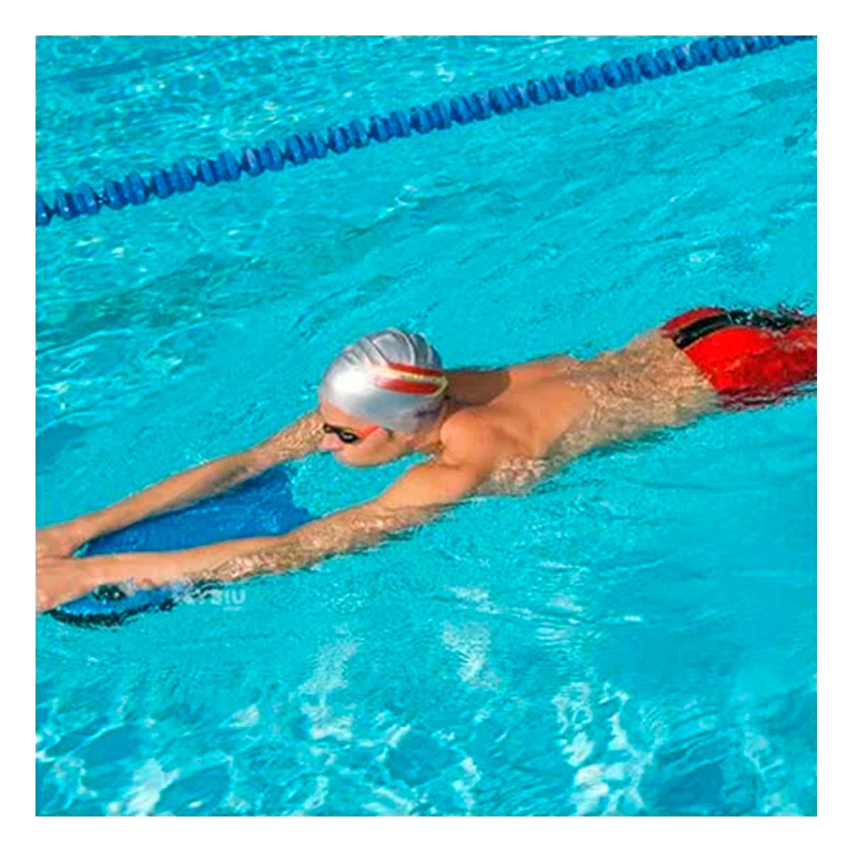 Tabla Compacta para Aprender Natacion en 41 Color Azul