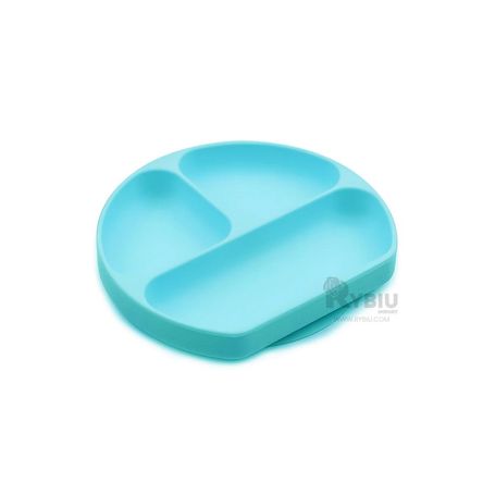 Plato a Prueba de Caidas de Bebe Celeste Y+Papel de Regalo Plato a Prueba de Caidas de Bebe Celeste Y+Papel de Regalo