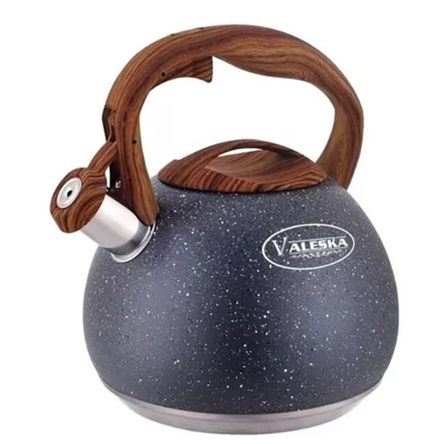 Tetera Silbadora en Roca Volcánica 5 Litros Negro Tetera Silbadora en Roca Volcánica 5 Litros Negro