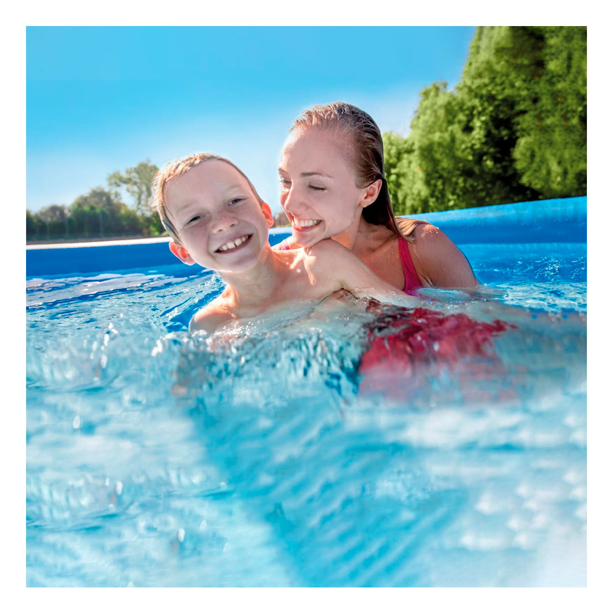 Piscina Grande en Olla de Color Celeste Y+Regalo Agendita