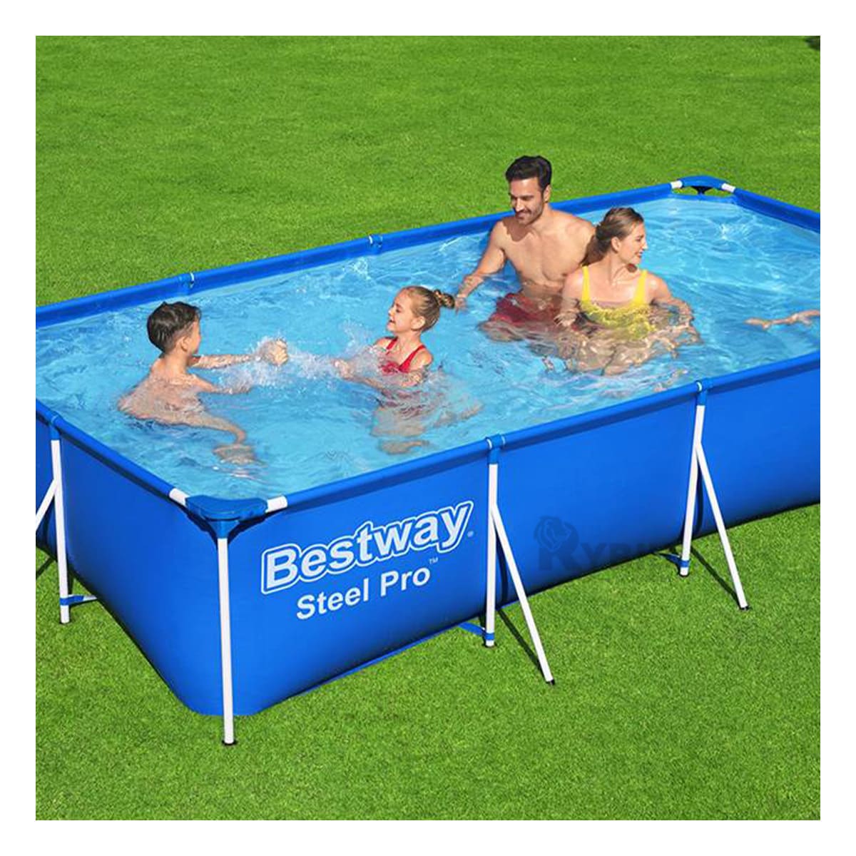 Piscina Mediana Linda en Celeste Y+Regalo Stickers