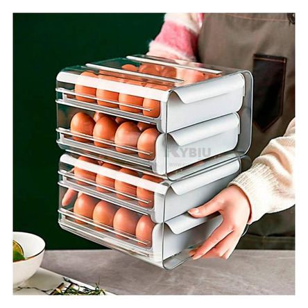 Organizador Acrilico para Huevos en Plomo Organizador Acrilico para Huevos en Plomo