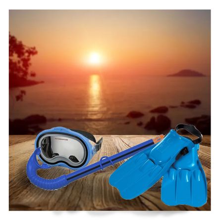 Set Comodos y Ajustables para el Agua Azul Y+Agendita Set Comodos y Ajustables para el Agua Azul Y+Agendita