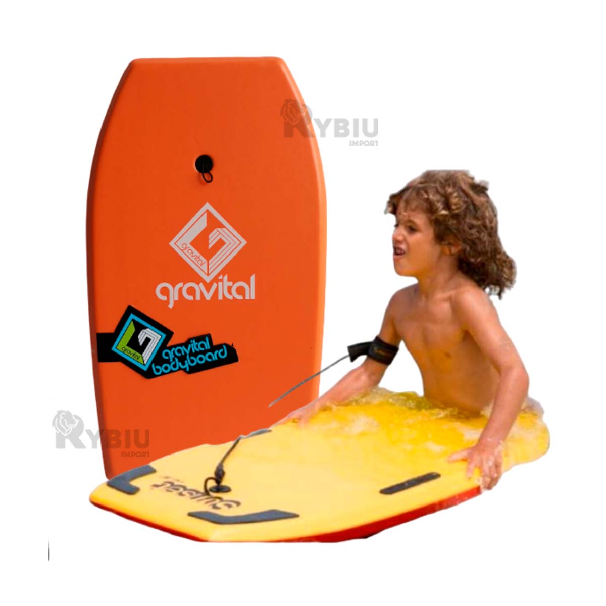 Tabla Body Sofisticada de Naranja 33'' Y+Post-it adhesivos