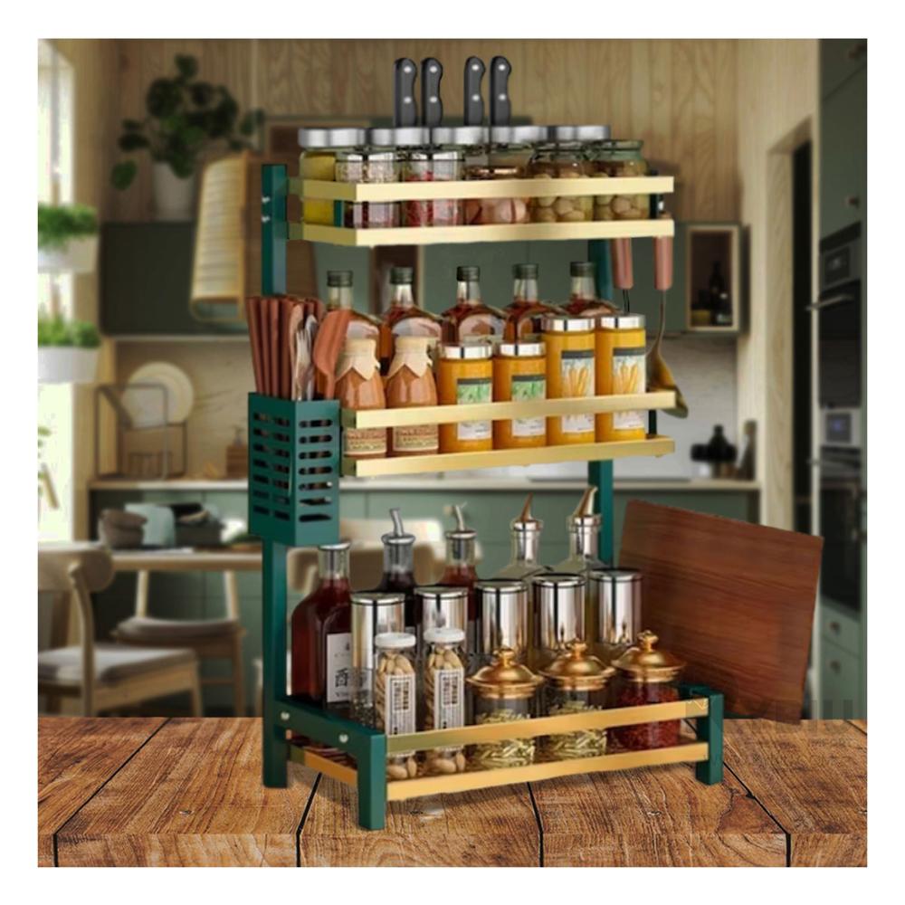 Organizador de Cocina Color Verde Y+Papel de Regalo