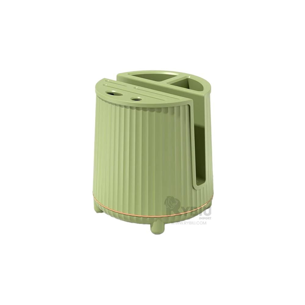 Organizador de Cuchillos Rotacion de 360 Grados Verde Claro