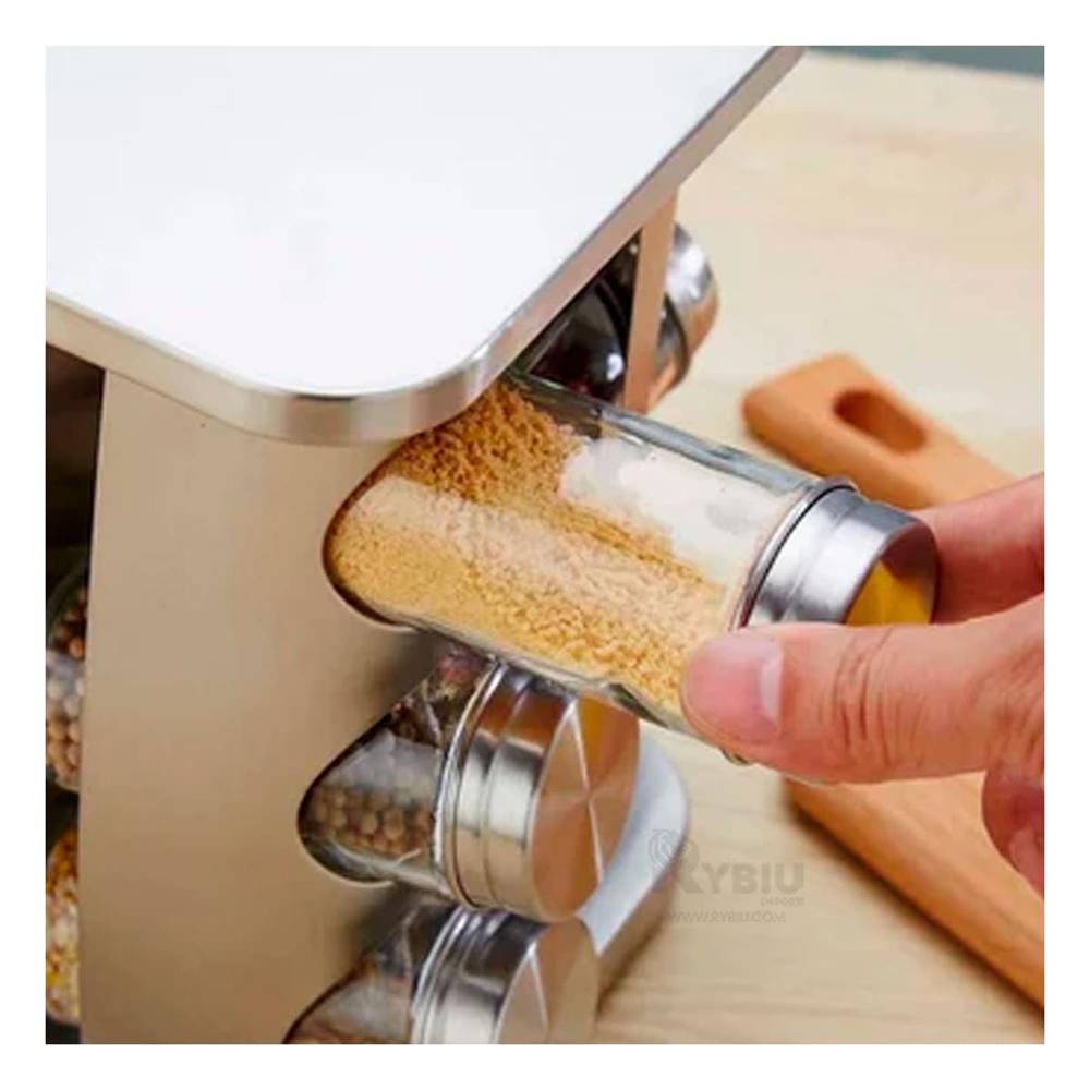 Condimentero Ligero de 16 Envases Cuadrado Y+Papel de Regalo