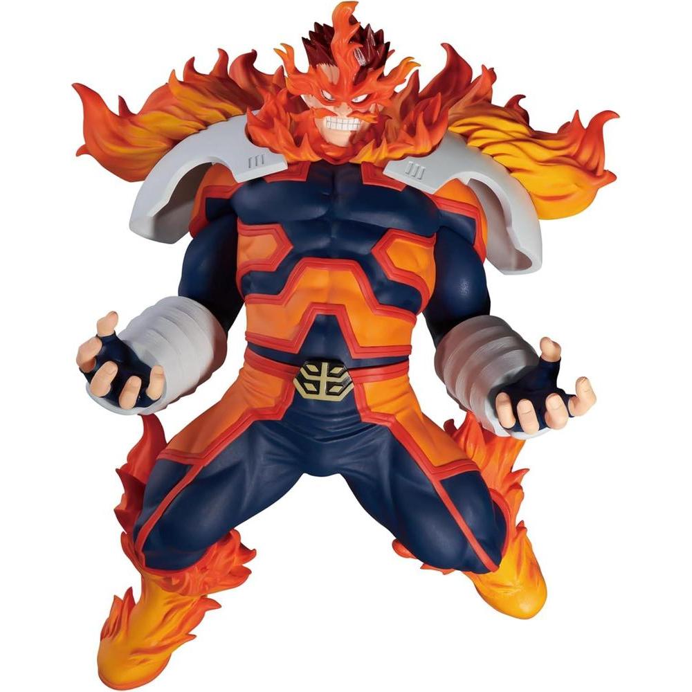 Figura Endeavor vol. 3, Banpresto, My Hero Academia, diseño esculpido a mano. Figura Endeavor vol. 3, Banpresto, My Hero Academia, diseño esculpido a mano.