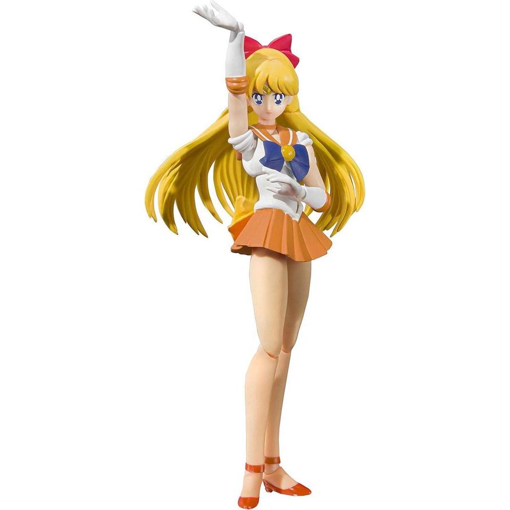 Figura Sailor Venus Color Animación con accesorios, Bandai Figura Sailor Venus Color Animación con accesorios, Bandai