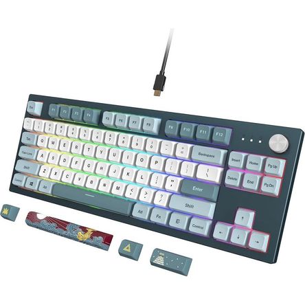 Teclado Para Juegos Montech MKey TKL LED RGB Teclado Para Juegos Montech MKey TKL LED RGB