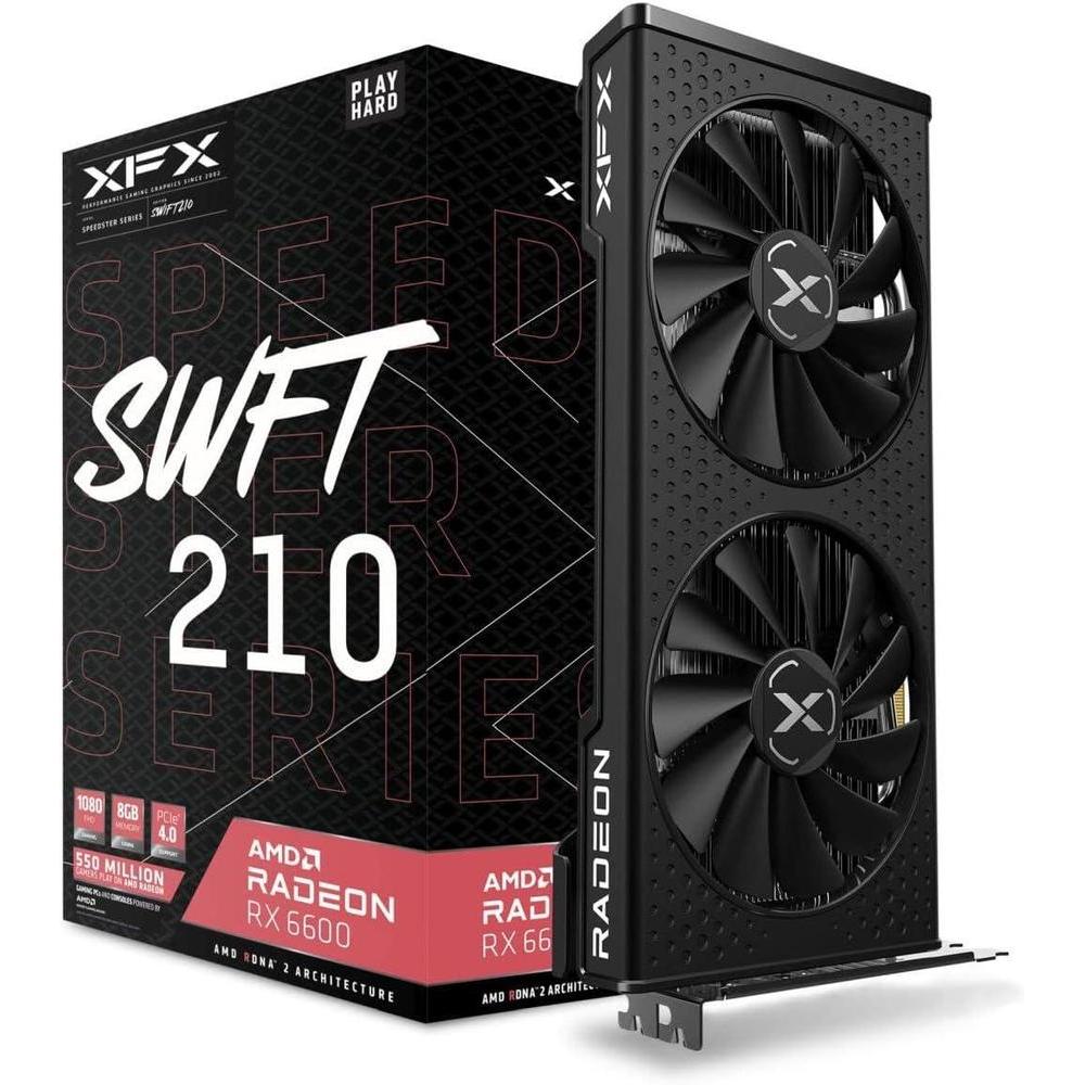 Tarjeta Gráfica XFX RX 6600 8GB Tarjeta Gráfica XFX RX 6600 8GB