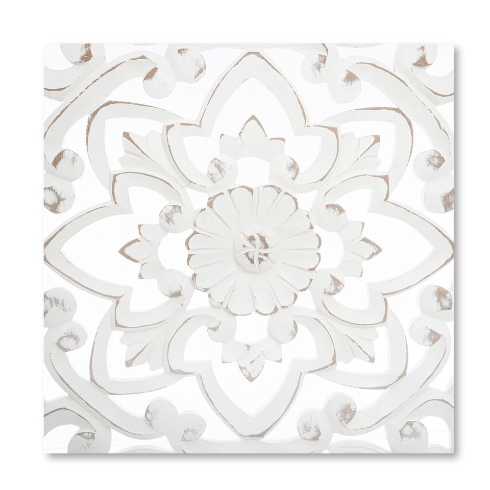 Decopared Mural MDF Blanco 85x45cm Atmosphera