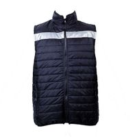 Chaleco de Trabajo Drill Acolchado con Cinta Reflectiva Werken Talla XL en Azul
