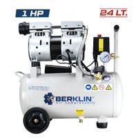 Compresora de aire silenciosa de 24LT Berklin