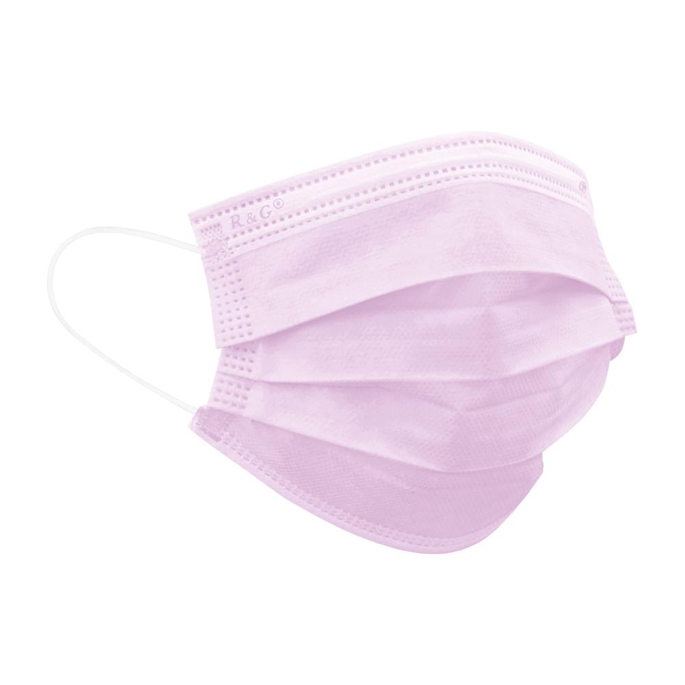 Mascarilla Rosada R&G Caja x 50 und