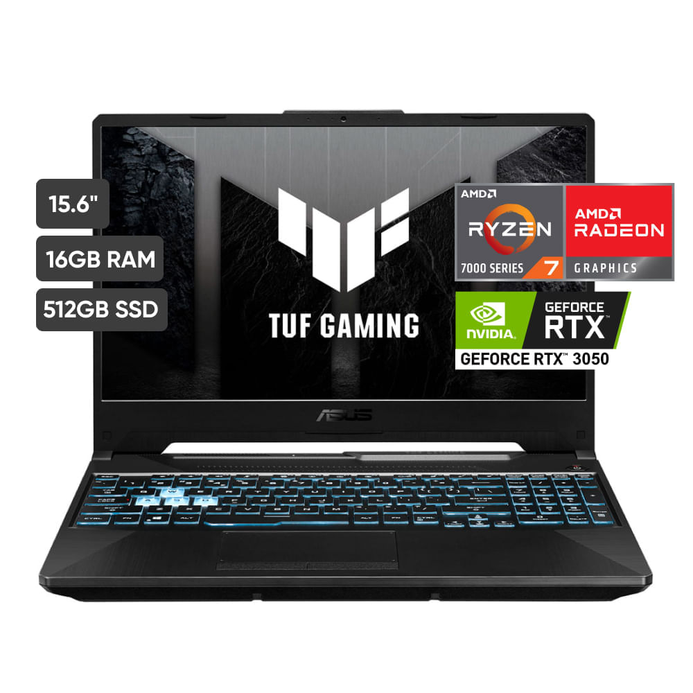 Laptop Gamer ASUS TUF Gaming A15 FA506NCR-HN005W 15.6"" AMD Ryzen 7 (7000 series) 16GB 512GB SSD