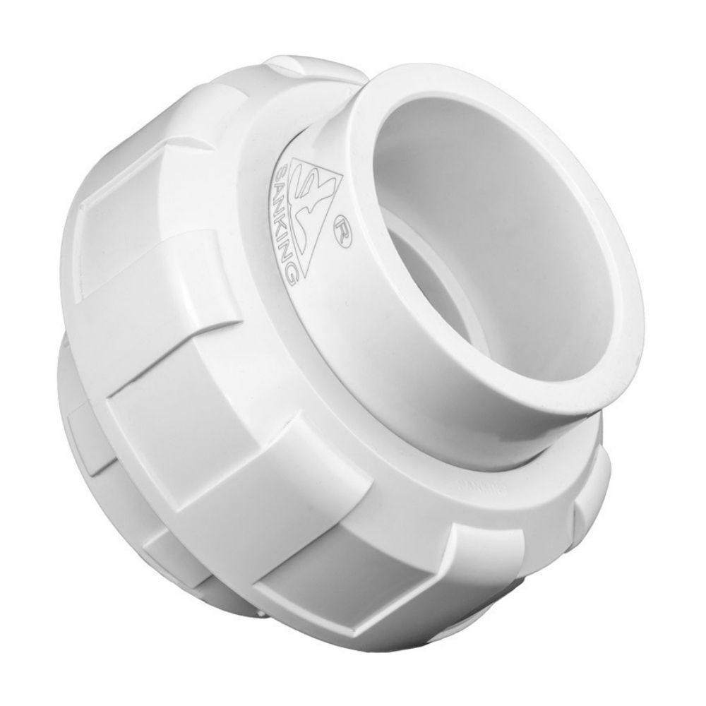 Unión Universal ABS Mixta Sanking Blanco de 1/2 Pulgada