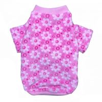 Chompa Para Perro KyH Pets Talla M Flowers Rosado