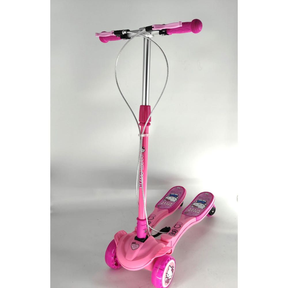 Scooter Hellokitty Flicker Rosado