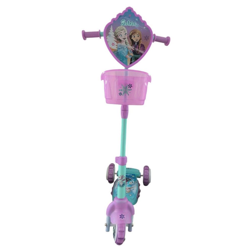 Scooter Frozen Para Niña Scooter Celeste