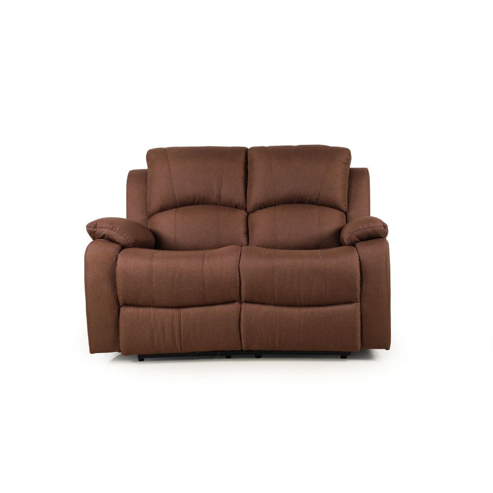 Sillon Reclinable Pietro 2 Cuerpos Marron