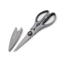 Tijera de Cocina Facusa Mango Gris con Funda Imantada
