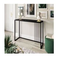 Mesa Consola Recibidor Lenin Negro R&R MUEBLES