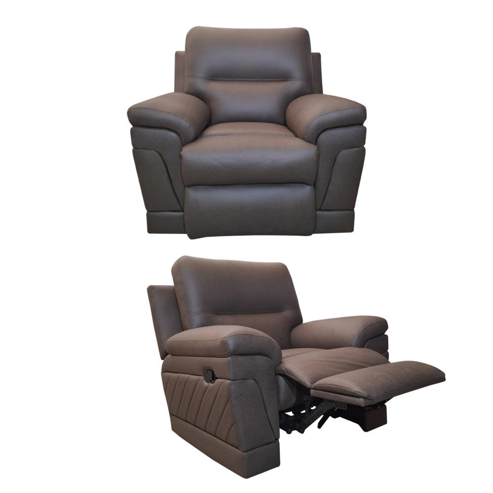 Sillón Boston reclinable AAA Multiservices Chocolate