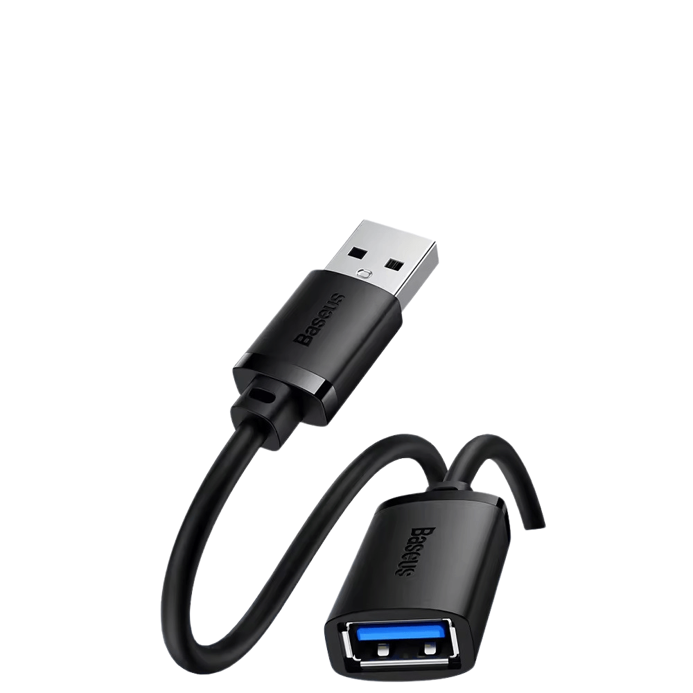 Cable de Extension USB 3.0, Baseus, 1.5 Metros, Macho a Hembra Cable de Extension USB 3.0, Baseus, 1.5 Metros, Macho a Hembra