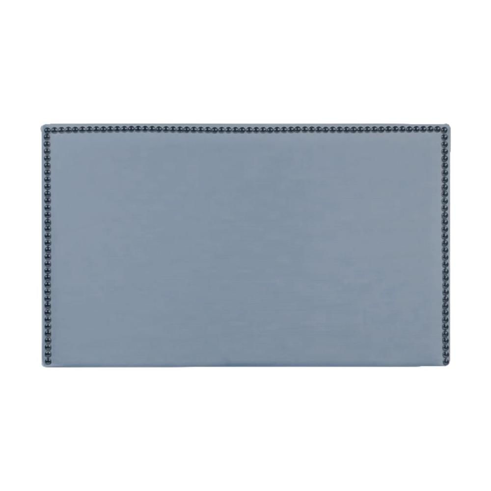 Cabecera Box Weymi 2 Plazas Enchinchado - Celeste