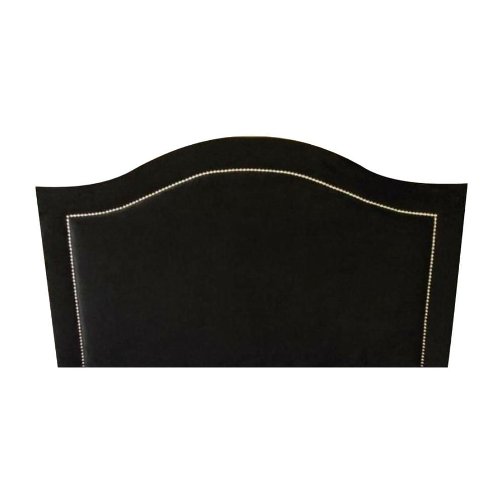 Cabecera Box Weymi 1.5 Plazas Enchinchado – Negro Cabecera Box Weymi 1.5 Plazas Enchinchado – Negro