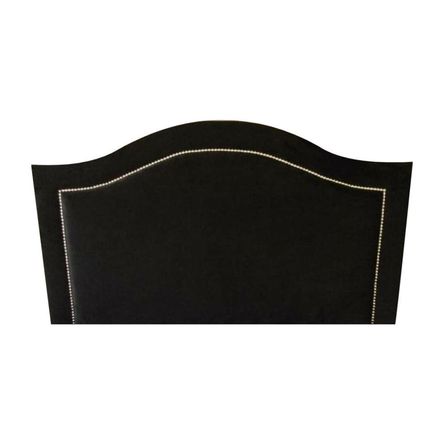 Cabecera Box Weymi 1.5 Plazas Enchinchado – Negro Cabecera Box Weymi 1.5 Plazas Enchinchado – Negro