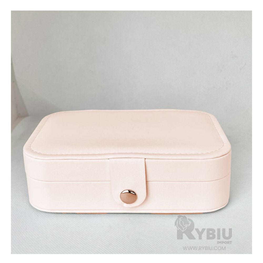 Joyero Organizador de Color Beige Claro Y+Papel de Regalo Joyero Organizador de Color Beige Claro Y+Papel de Regalo