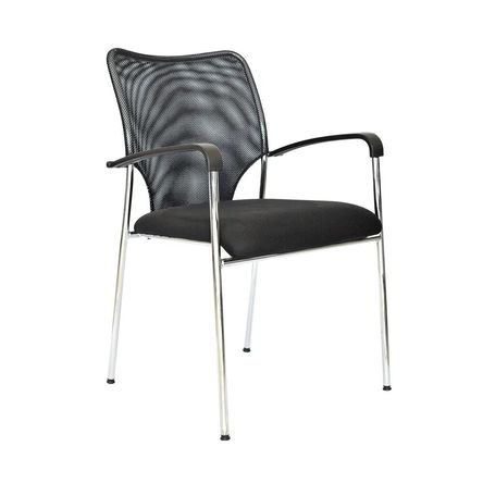 Silla de Oficina Fija Pissa Negro Ofideas Silla de Oficina Fija Pissa Negro Ofideas