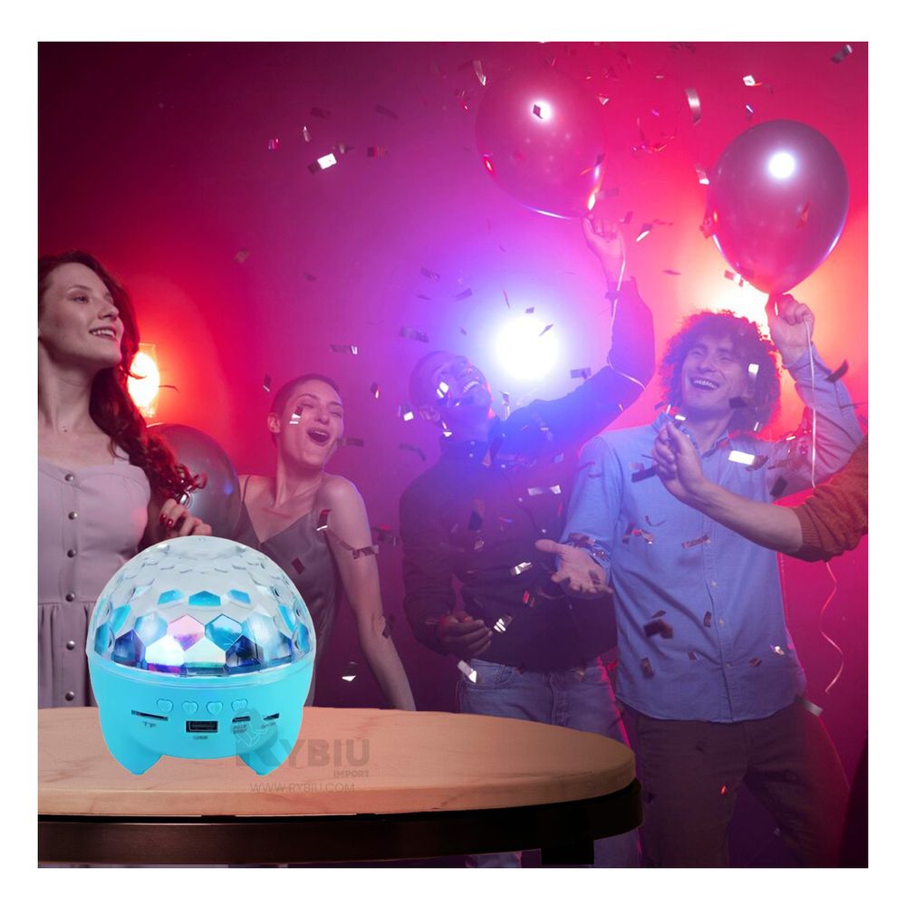 Proyector Versatil y Divertido para Discoteca Color Celeste Proyector Versatil y Divertido para Discoteca Color Celeste