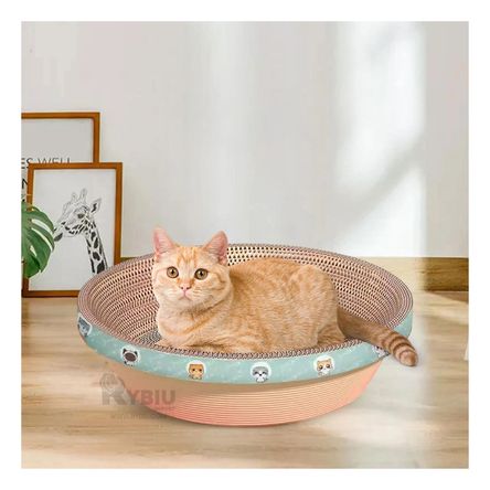 Rascador Facil de Usar en Color Marron Y+Papel de Regalo Rascador Facil de Usar en Color Marron Y+Papel de Regalo