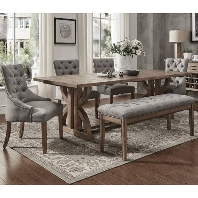 Comedor Mobiliari + 4 Sillas Boss + Banqueta