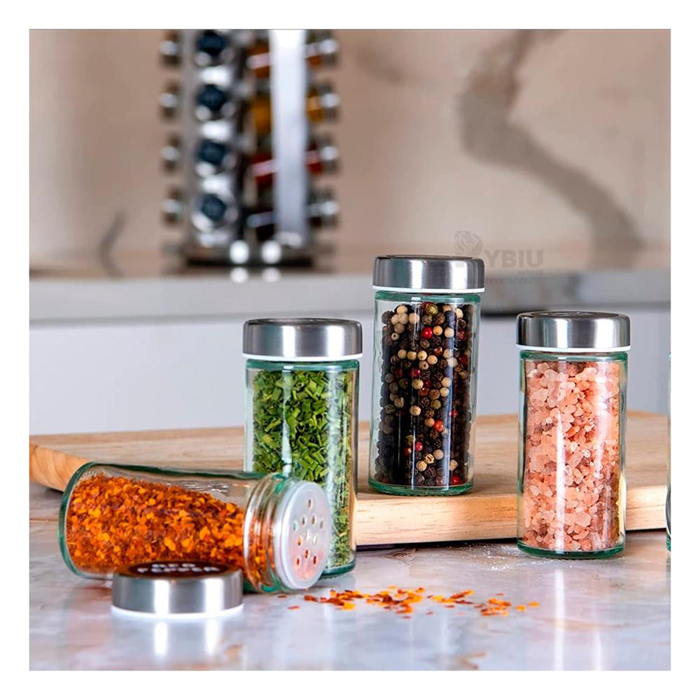 Organizador 16 Potes de Especias Cuadrado Y+Regalo Stickers