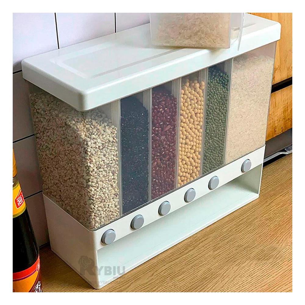 Dosificador Manual de Menestra 10kg Blanco Y+Regalo Agendita