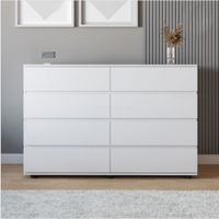 Comoda Moderna Nilan Blanco R&R MUEBLES