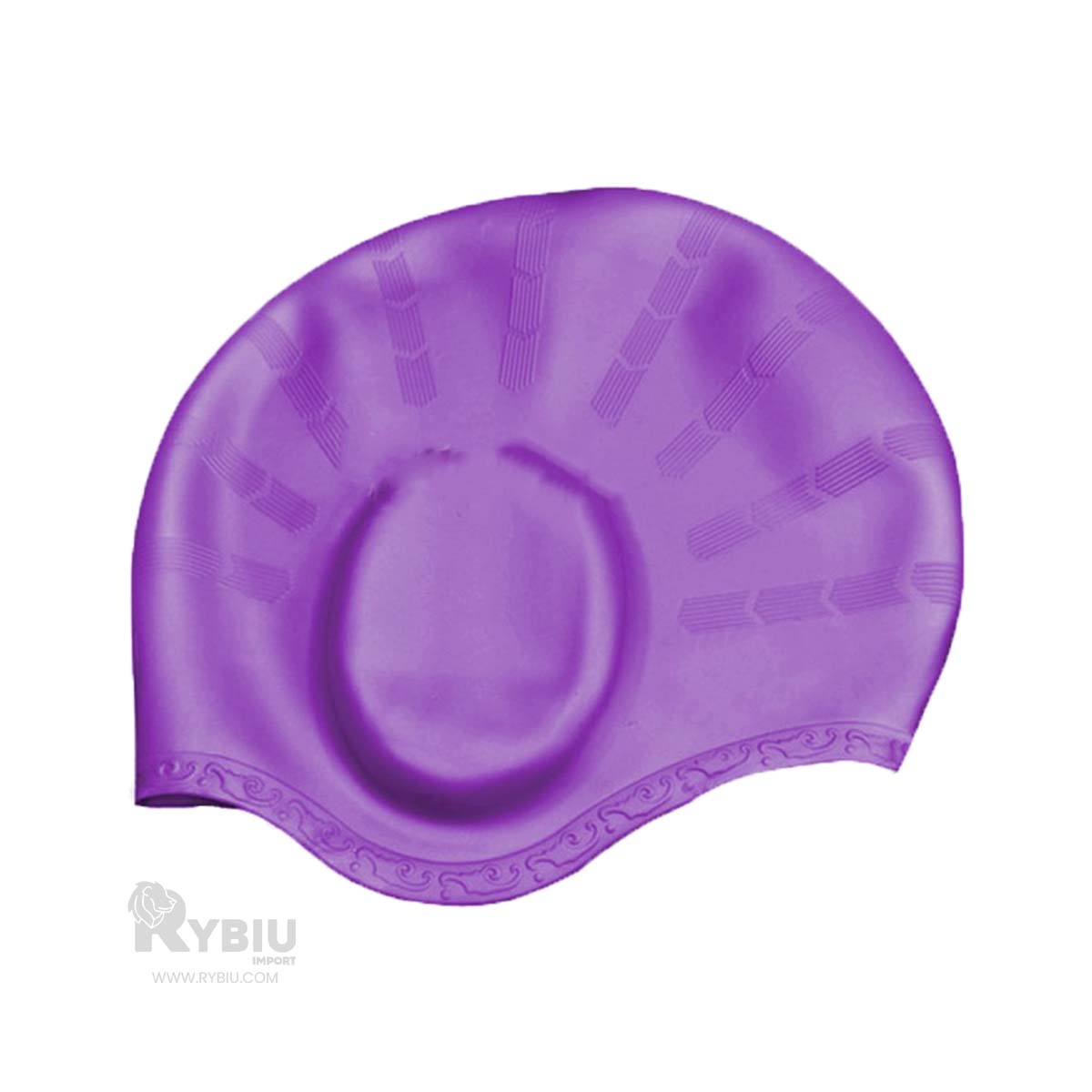 Casco Moderno en Color Lila Y+Ligas de Regalo