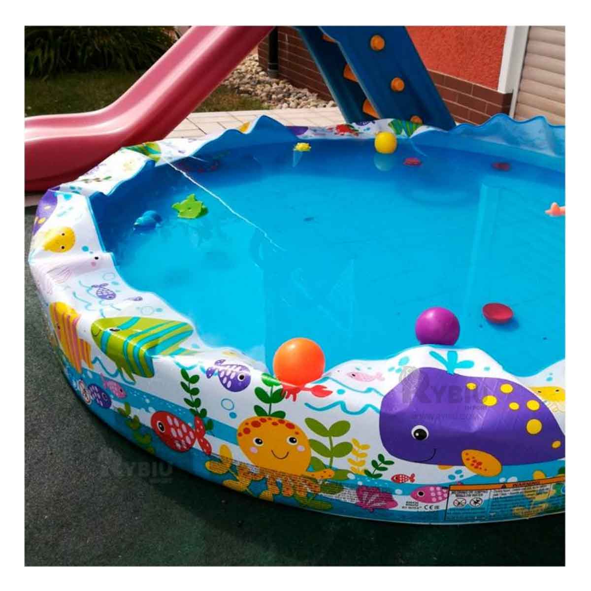 Piscina para Niños de Tono Multicolor Y+Regalo Stickers