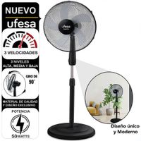 Ventilador de pedestal Ufesa Seattle 50W