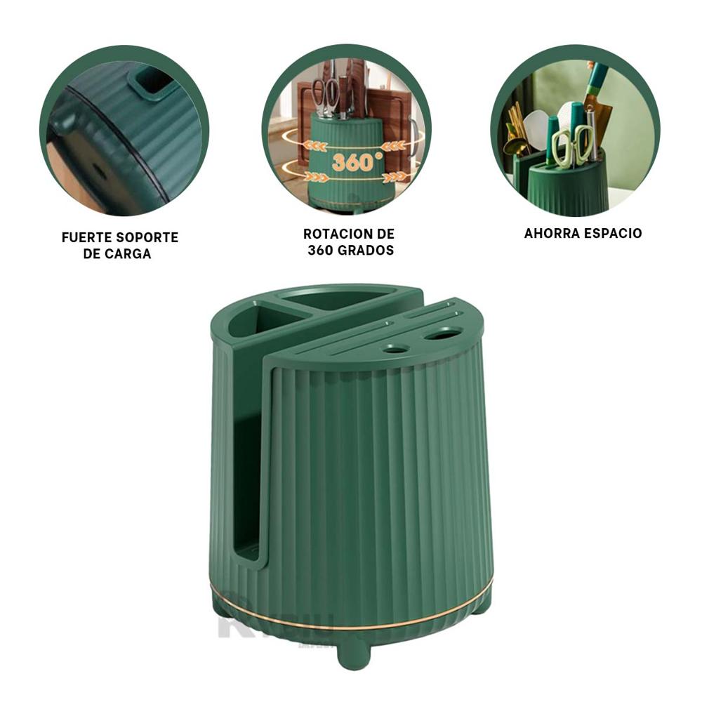 Base para Guardar de Cuchillo Verde Oscuro Y+Gift MiniAgenda