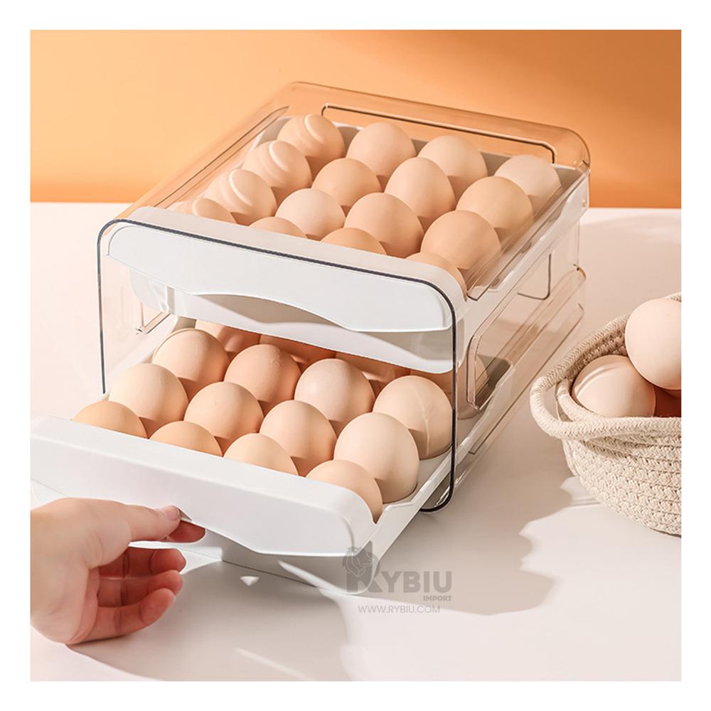 Organizador Acrilico Apilable en Blanco Y+Regalo Stickers